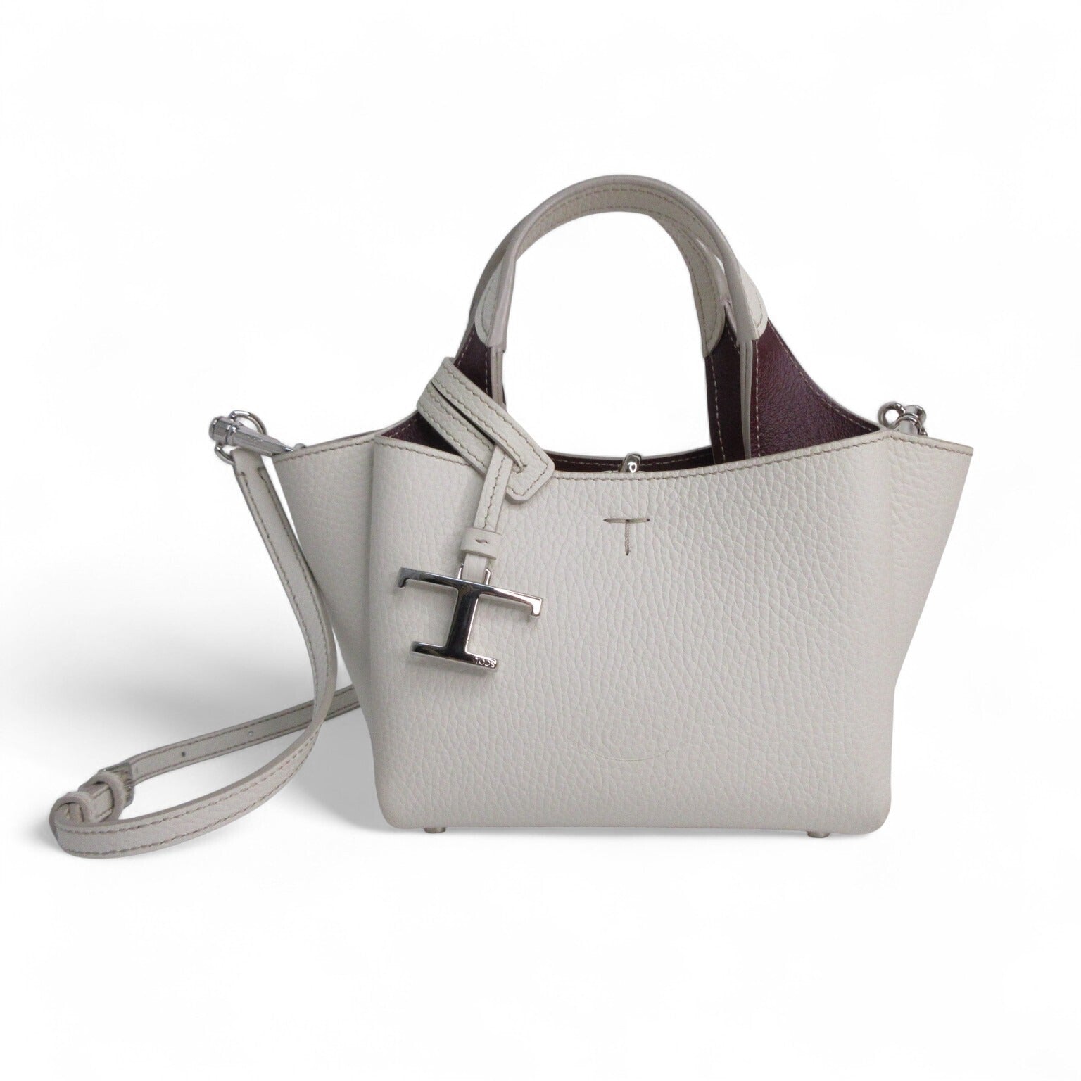 美品 TOD's トッズ レザーバッグ マイクロ ショルダーバッグ 関税負担なし☆TOD'S トッズ レザー バッグ マイクロ (TOD'S