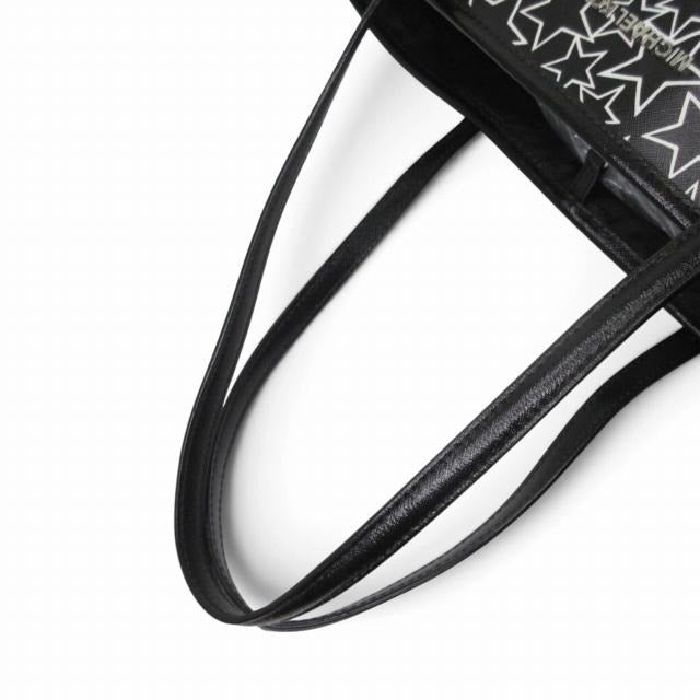 マイケルコース MICHAEL KORS 美品 トートバッグ スター柄 ブラック