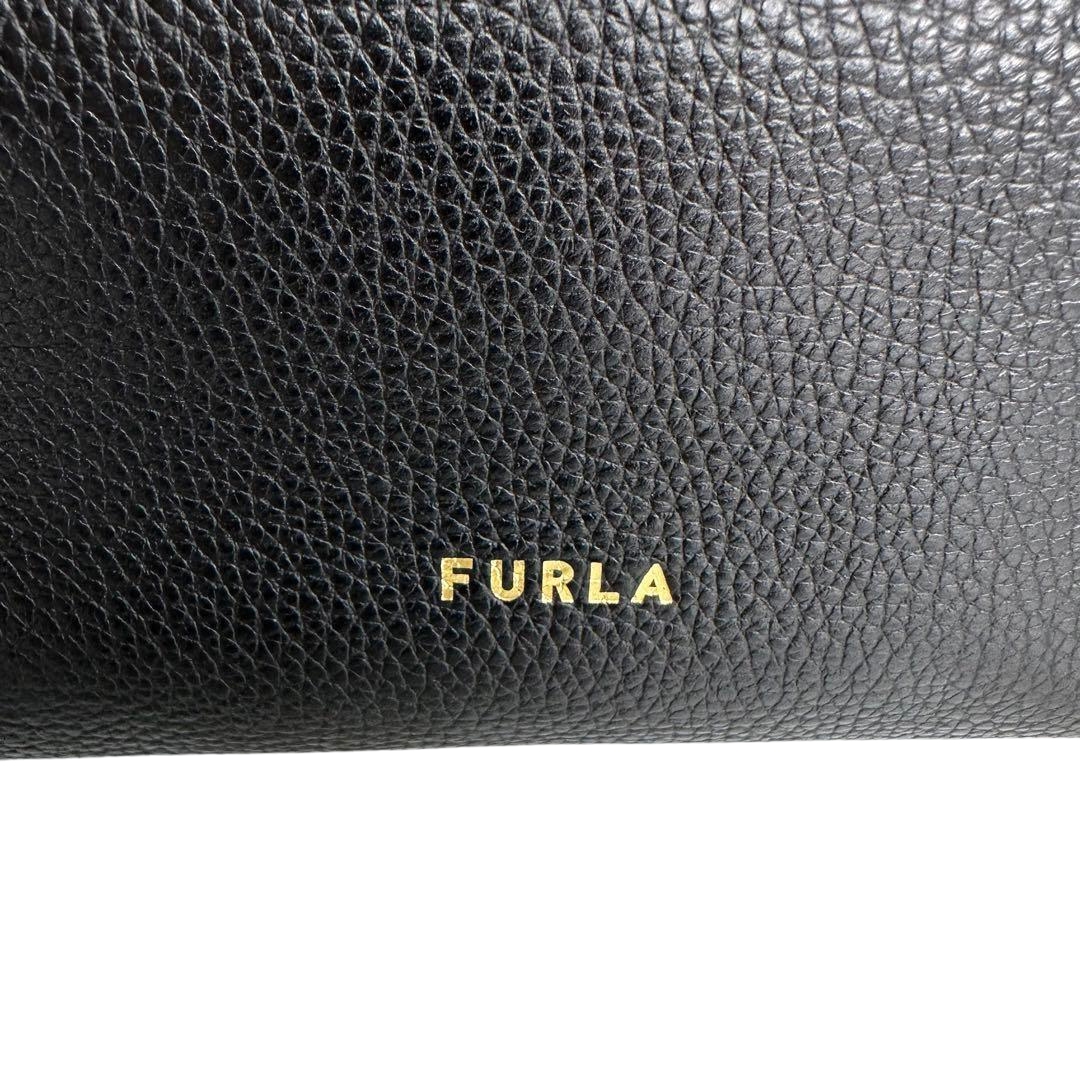 FURLA フルラ ゾーン トートバッグ ショルダーバッグ ブラック　WB00975BX0306O6000