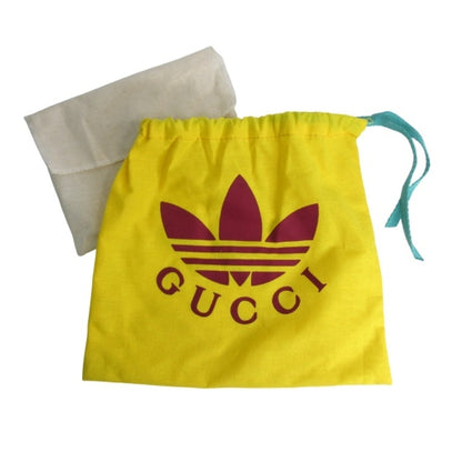 【未使用】GUCCI×adidas グッチ アディダスコラボ カードケース ショルダーウォレット ホースビット ホワイト