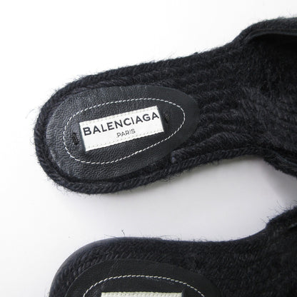 【USED】未使用 BALENCIAGA バレンシアガ サンダル ブラック サイズ36