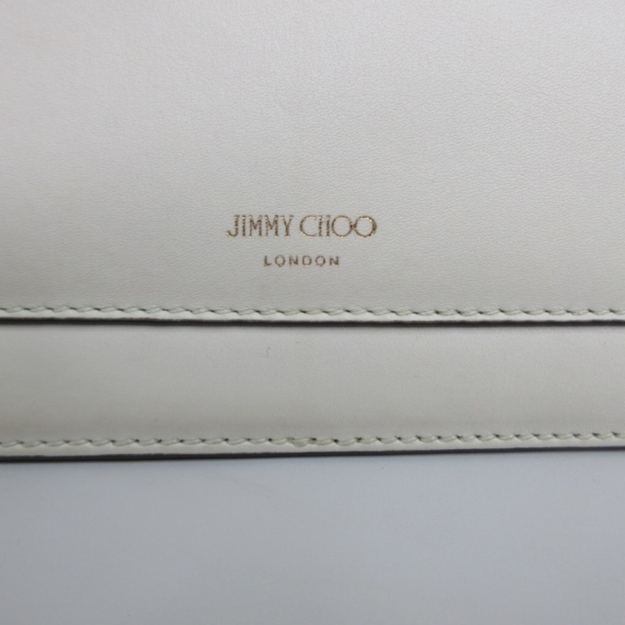 【USED】美品 JIMMYCHOO ジミーチュウ Avenue JCロゴ チェーン ショルダーバッグ