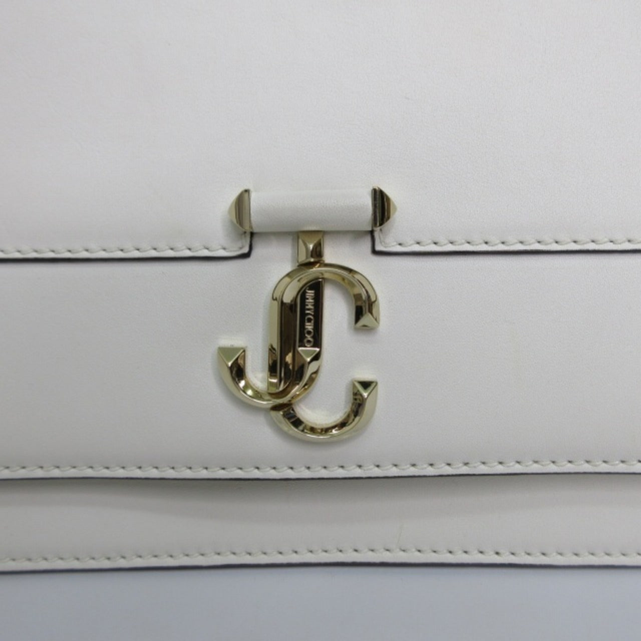 【USED】美品 JIMMYCHOO ジミーチュウ Avenue JCロゴ チェーン ショルダーバッグ