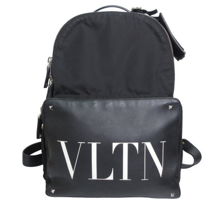 【USED】ヴァレンティノ VALENTINO GARAVANI VLTN バックパック リュック ブラック