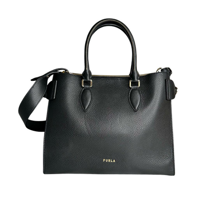 FURLA フルラ ゾーン トートバッグ ショルダーバッグ ブラック　WB00975BX0306O6000