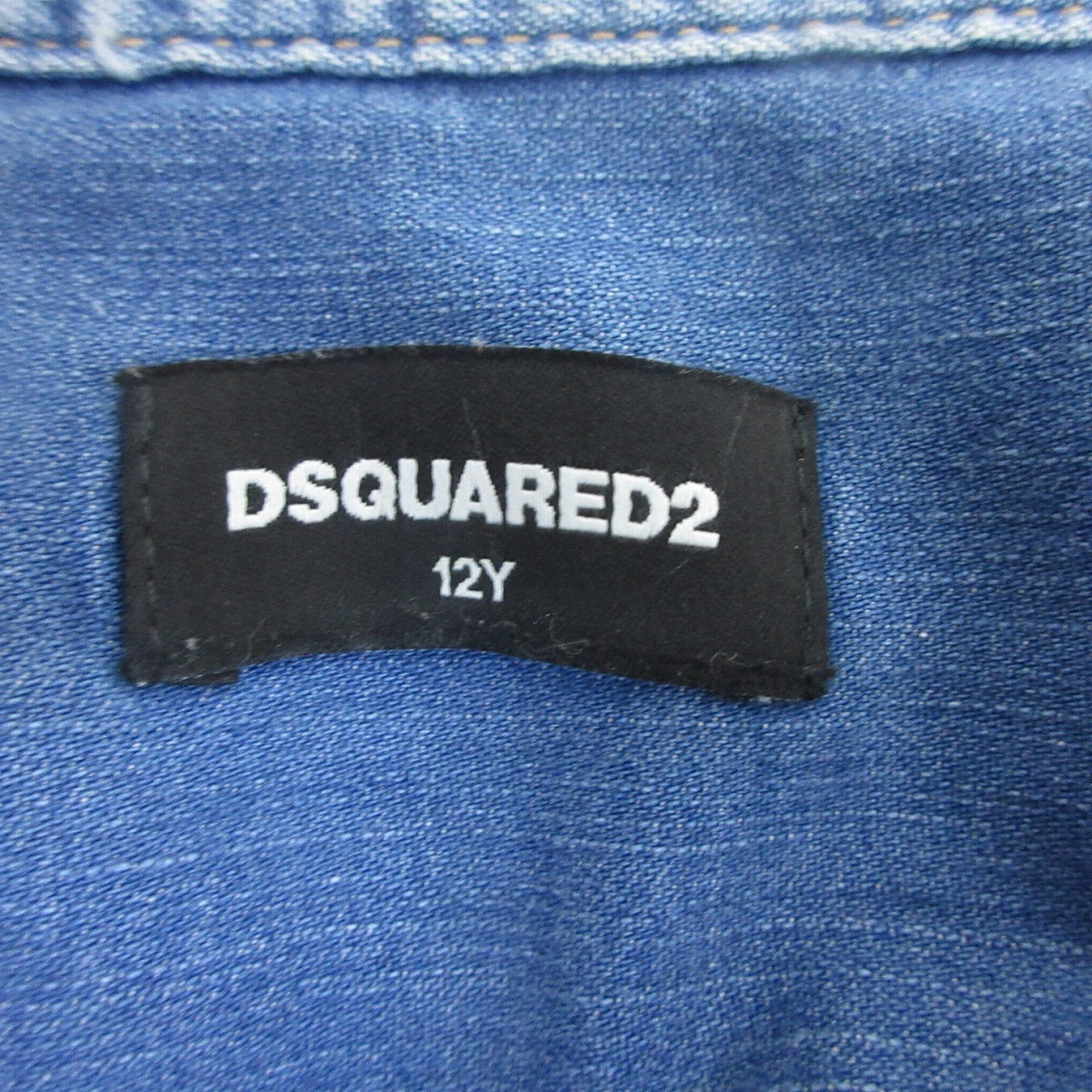 【USED】ディースクエアード DSQUARED2 ICON 長袖 シャツ 12Y ジュニア レディース