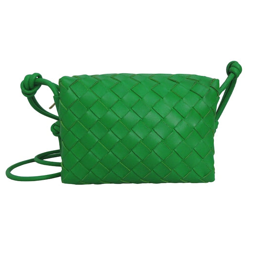 【USED】BOTTEGA VENETA ボッテガヴェネタ 美品 ミニループ カメラバッグ イントレチャート クロスボディバッグ