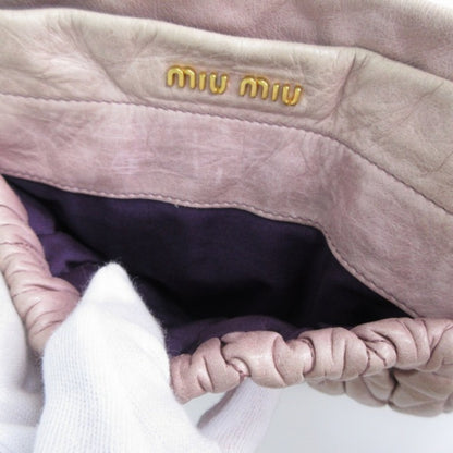 [USED] miu miu Miu Miu Matelasse Shoulder Bag Crossbody Bag Pink