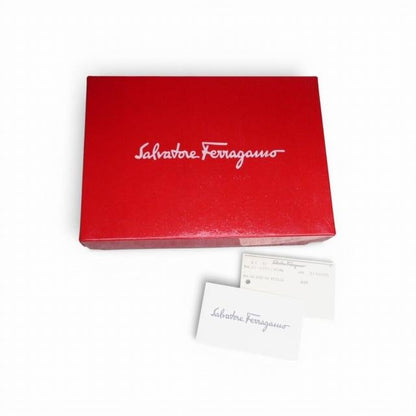 サルヴァトーレフェラガモ Salvatore Ferragamo ガンチーニ チェーン ショルダーバッグ