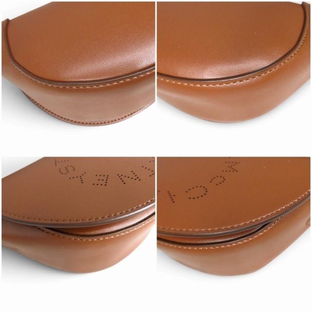 ステラマッカートニー STELLA McCARTNEY 美品 マーリー ロゴバッグ Marlee Logo Bag ショルダーバッグ シナモン