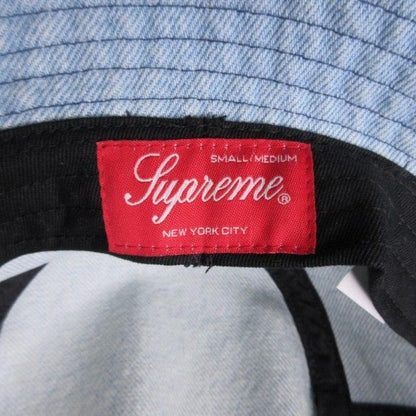 シュプリーム SUPREME 2023SS Outline Crusher デニム ハット 帽子 ライトブルー S/M