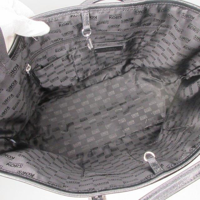 マイケルコース MICHAEL KORS 美品 トートバッグ スター柄 ブラック