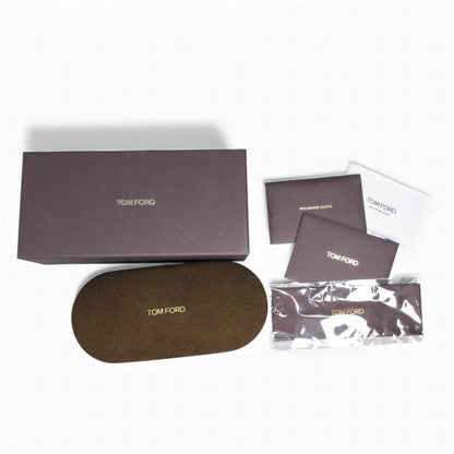 トムフォード TOM FORD 美品 BLUE BLOCK ブルーライトカットメガネ TF5966-B