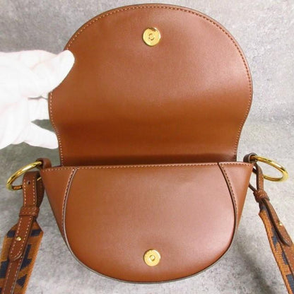 ステラマッカートニー STELLA McCARTNEY 美品 マーリー ロゴバッグ Marlee Logo Bag ショルダーバッグ シナモン