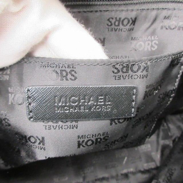 マイケルコース MICHAEL KORS 美品 トートバッグ スター柄 ブラック