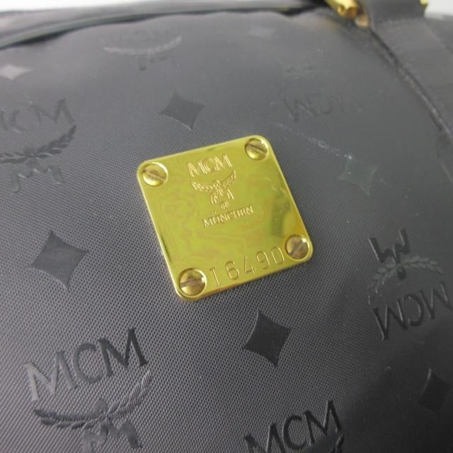 エムシーエム MCM 美品 ロゴグラム ヴィセトス柄 2WAY ボストンバッグ