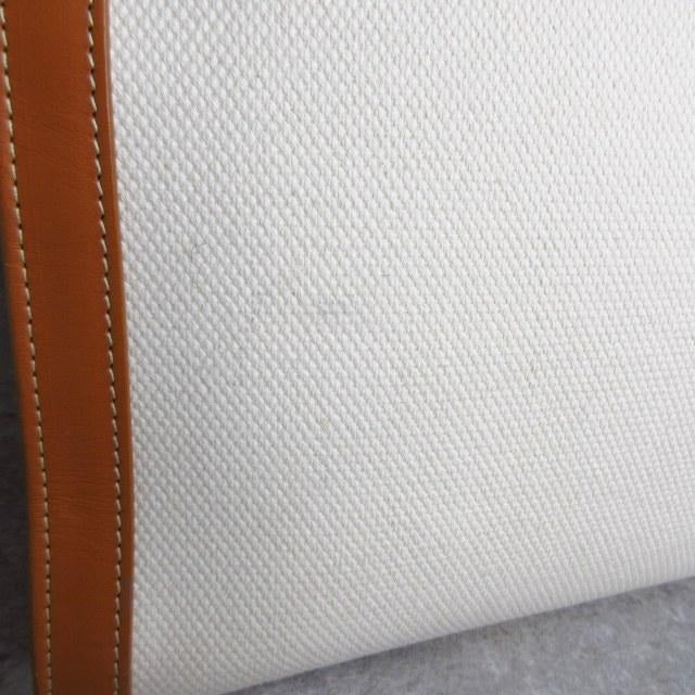 セリーヌ CELINE 美品 バーティカルカバ ラージ キャンバス レザー