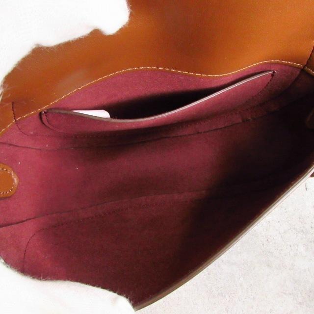 ステラマッカートニー STELLA McCARTNEY 美品 マーリー ロゴバッグ Marlee Logo Bag ショルダーバッグ シナモン