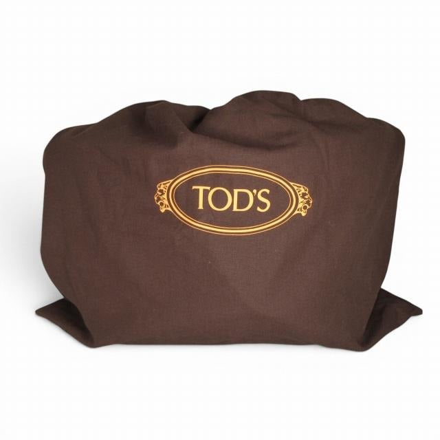 トッズ TOD'S トートバッグ シボレザー ベージュ
