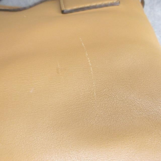 トッズ TOD'S トートバッグ レザー ベージュ