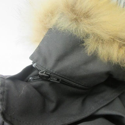 ピレネックス Pyrenex 美品 ANNECY FUR アヌシーダウンジャケット コート ファー ワッペン HMM037