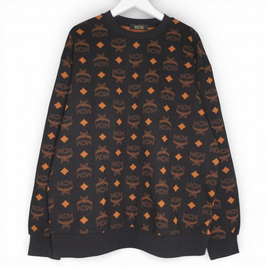 エムシーエム MCM 美品 現行モデル マキシモノグラムプリントスウェット