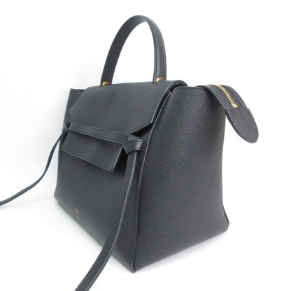 極美品 セリーヌ CELINE ベルトバッグ ミニ ブラック