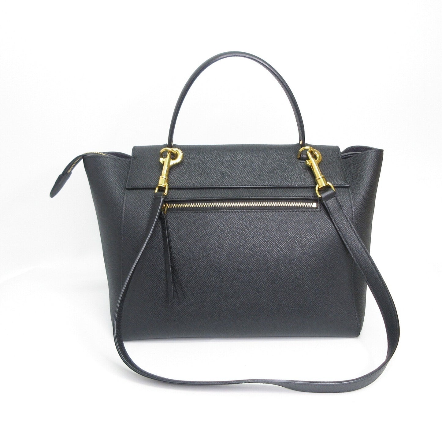 極美品 セリーヌ CELINE ベルトバッグ ミニ ブラック