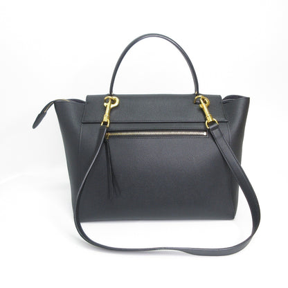 極美品 セリーヌ CELINE ベルトバッグ ミニ ブラック