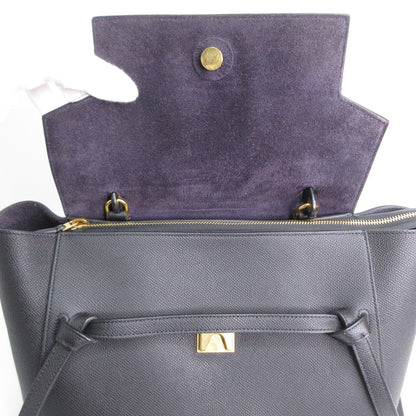 極美品 セリーヌ CELINE ベルトバッグ ミニ ブラック