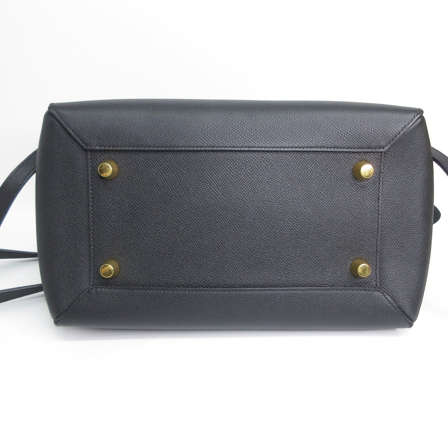 極美品 セリーヌ CELINE ベルトバッグ ミニ ブラック