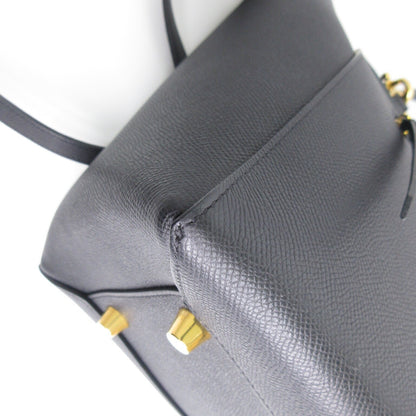 極美品 セリーヌ CELINE ベルトバッグ ミニ ブラック