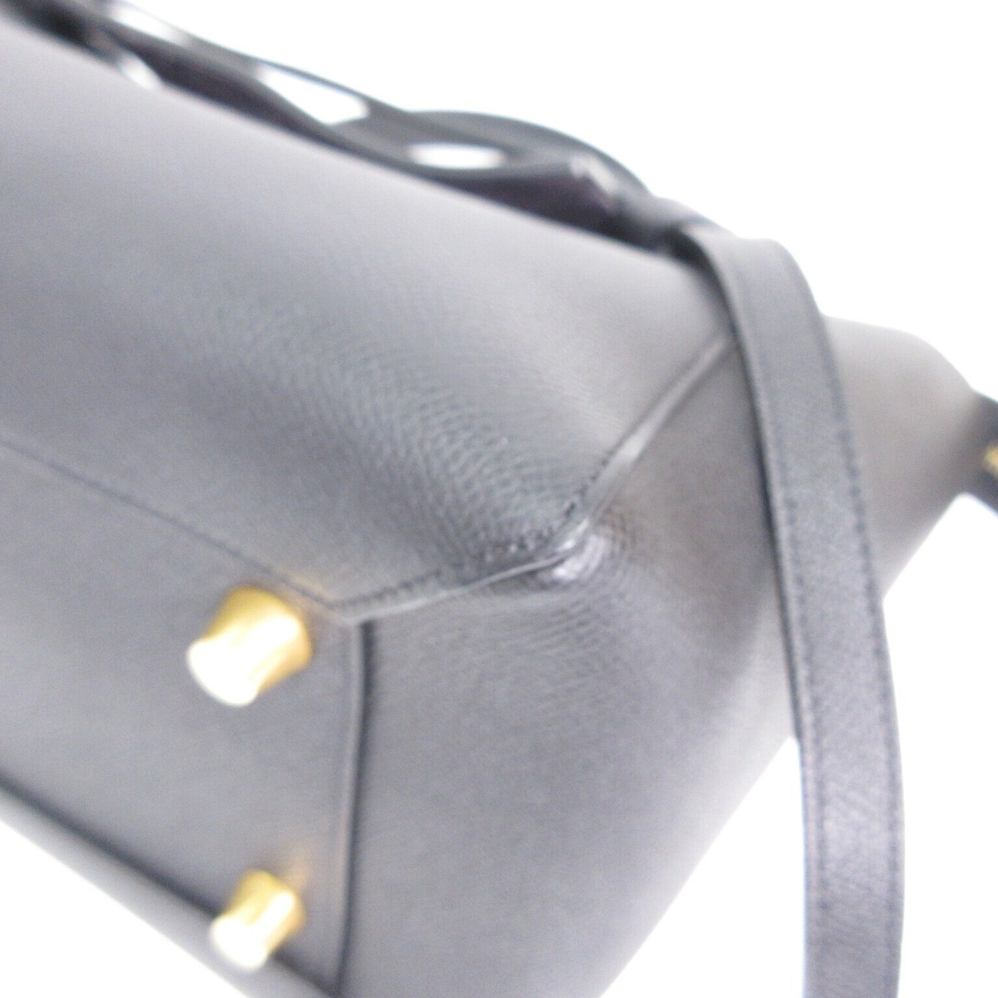 極美品 セリーヌ CELINE ベルトバッグ ミニ ブラック