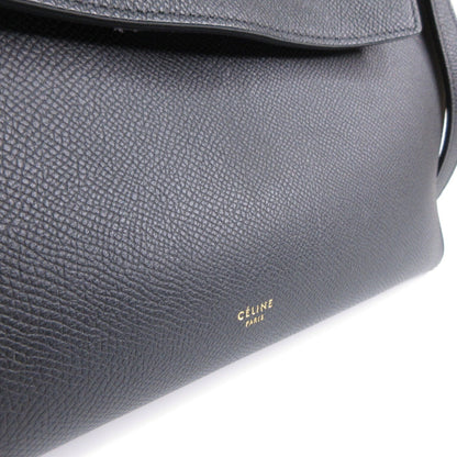 極美品 セリーヌ CELINE ベルトバッグ ミニ ブラック