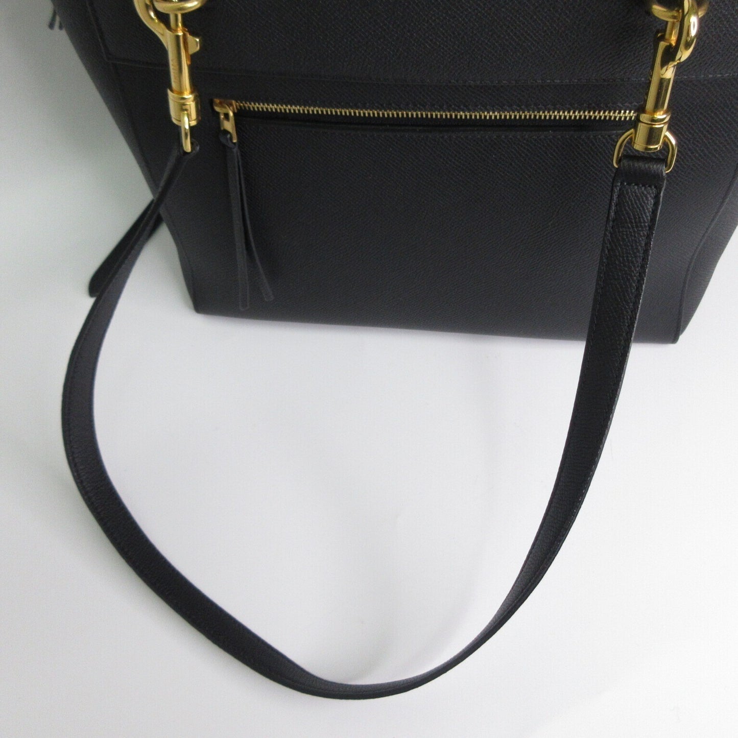 極美品 セリーヌ CELINE ベルトバッグ ミニ ブラック