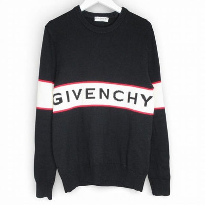 ジバンシィ GIVENCHY 美品 20AW Band Heavy Sweater バンドヘビーセーター ニット ロゴ