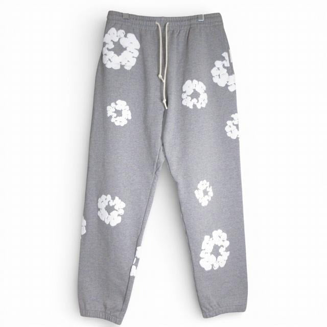 DENIM TEARS デニムティアーズ COTTON WREATH SWEAT PANTS コットンリース スウェットパンツ グレー XXL
