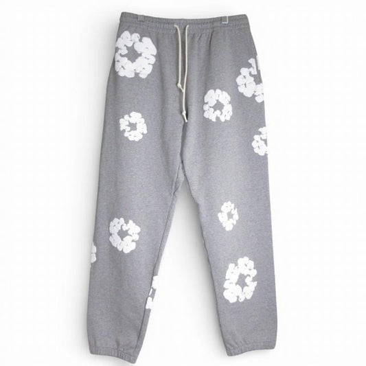DENIM TEARS デニムティアーズ COTTON WREATH SWEAT PANTS コットンリース スウェットパンツ グレー XXL