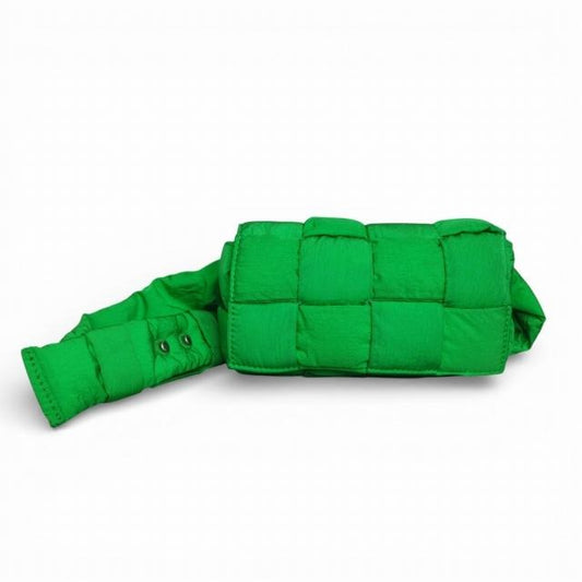 ボッテガヴェネタ BOTTEGA VENETA パデッドテックカセット ショルダーバッグ クロスボディバッグ パラキート