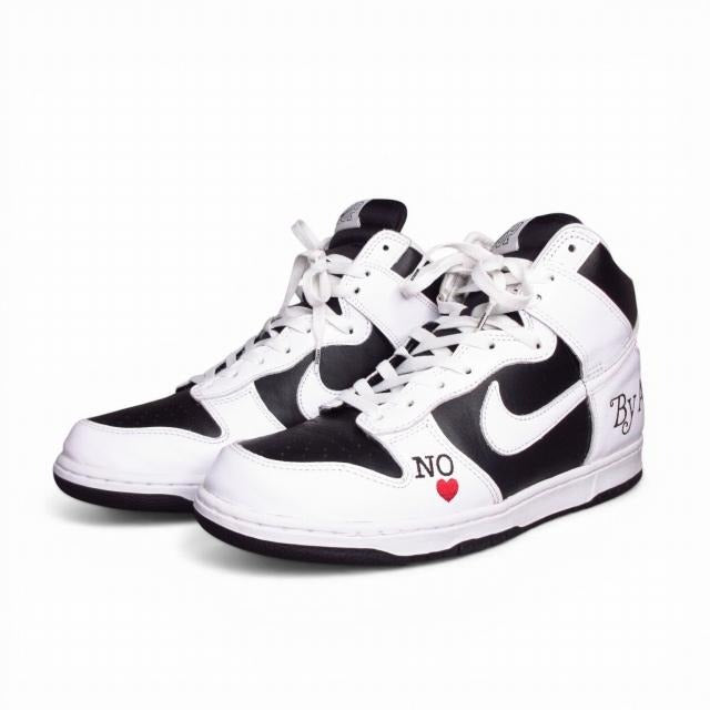 NIKE Supreme シュプリーム SB DUNK HIGH OG QS By Any Means DN3741-002 22SS スニーカー US10.5