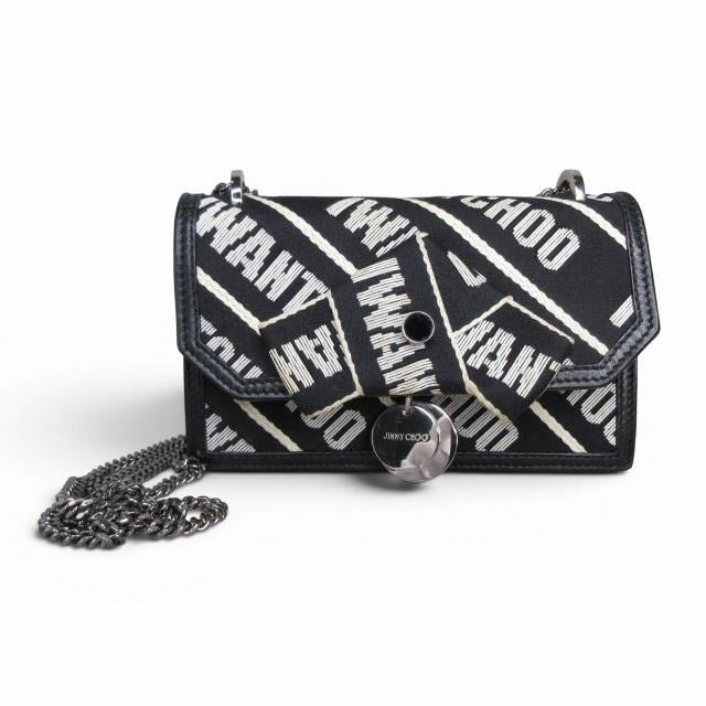 ジミーチュウ JIMMY CHOO 美品 フィンリー ミニチェーンショルダーバッグ