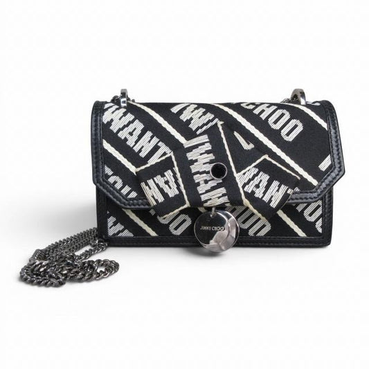 ジミーチュウ JIMMY CHOO 美品 フィンリー ミニチェーンショルダーバッグ