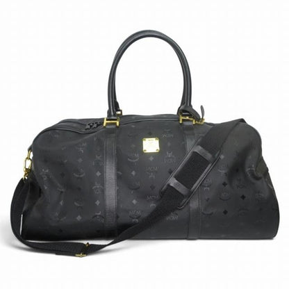 エムシーエム MCM 美品 ロゴグラム ヴィセトス柄 2WAY ボストンバッグ