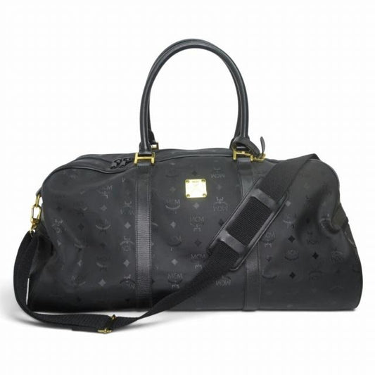エムシーエム MCM 美品 ロゴグラム ヴィセトス柄 2WAY ボストンバッグ
