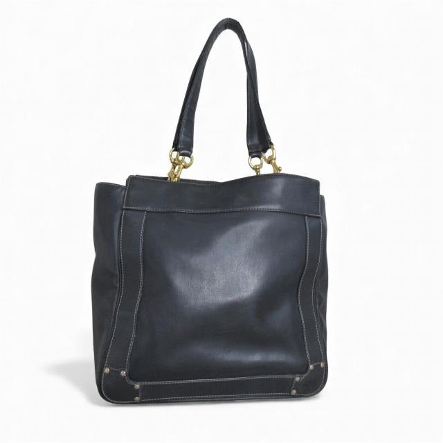 クロエ CHLOE エデン トートバッグ ロゴ ブラック