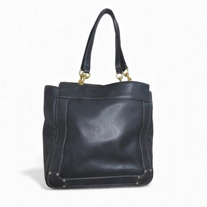 クロエ CHLOE エデン トートバッグ ロゴ ブラック