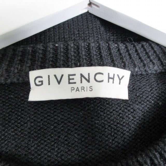 ジバンシィ GIVENCHY 美品 20AW Band Heavy Sweater バンドヘビーセーター ニット ロゴ