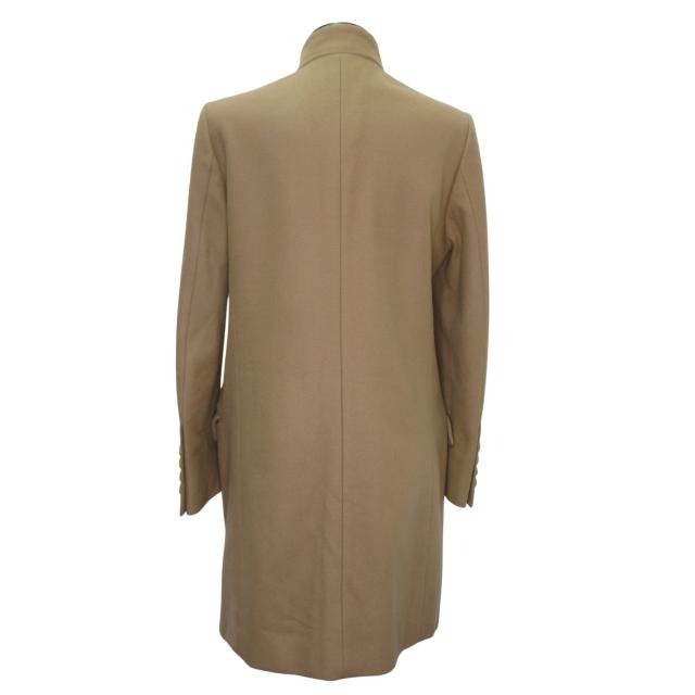 ステラマッカートニー STELLA McCARTNEY 長袖 コート ステンカラーブライスチェスター ウール 40 Lサイズ相当 ベージュ系