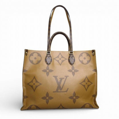 ルイヴィトン LOUIS VUITTON 美品 オンザゴー GM モノグラム ジャイアント
