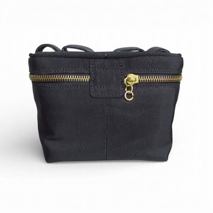 サルヴァトーレフェラガモ Salvatore Ferragamo ヴァラ リボン バニティバッグ ポーチ ブラック HE224564